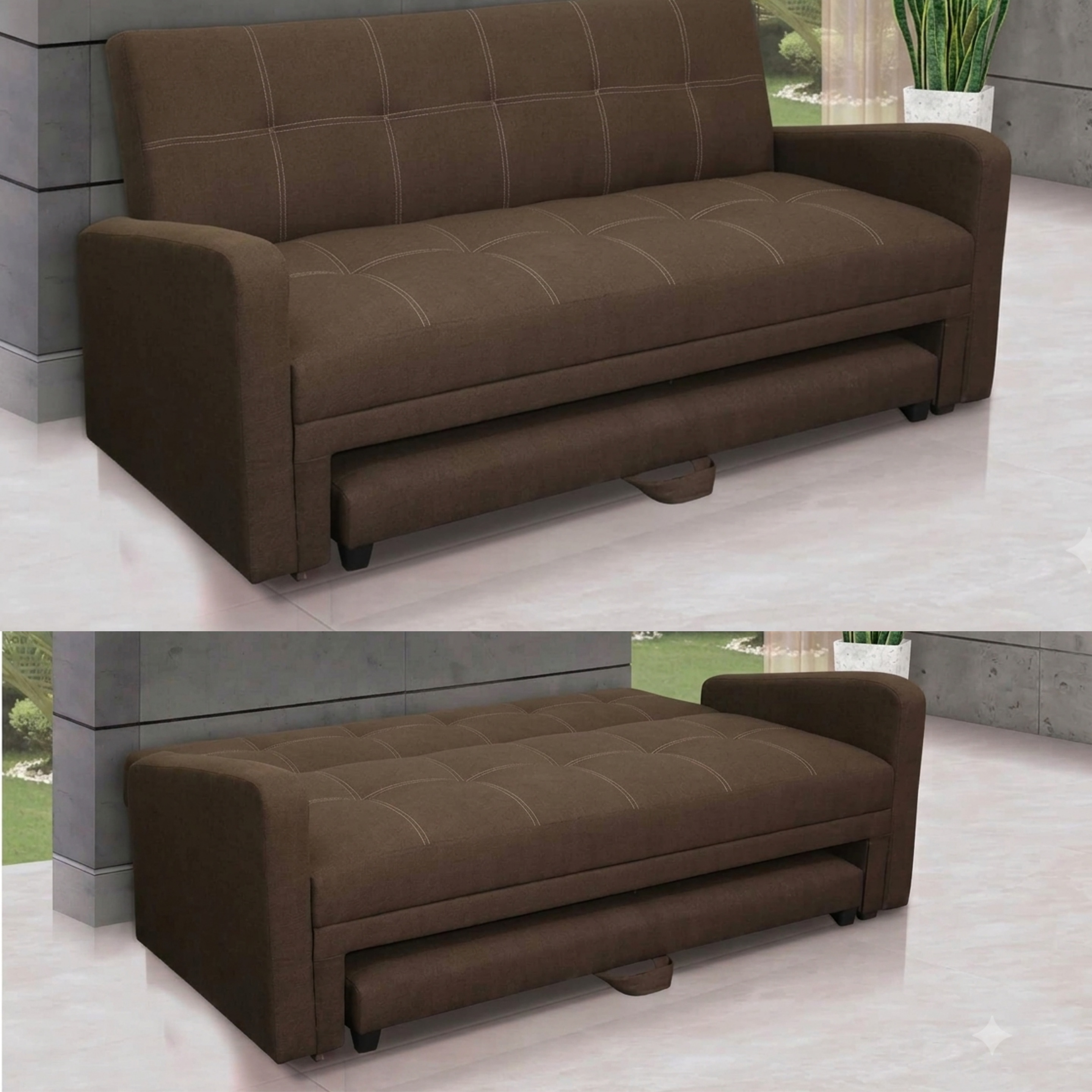Sofa cama doble milan